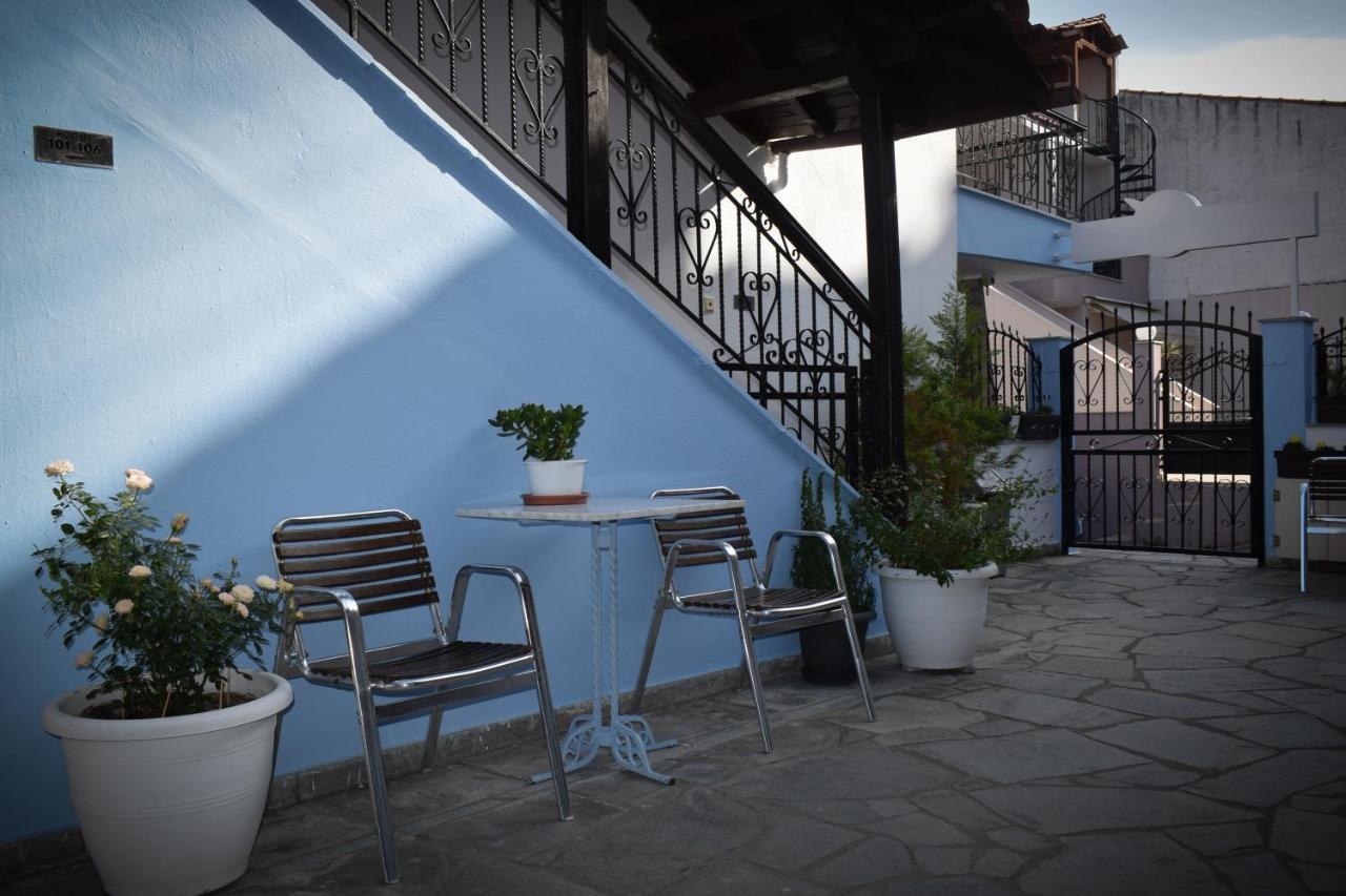 Glaros Blue Otel Neos Marmaras Dış mekan fotoğraf