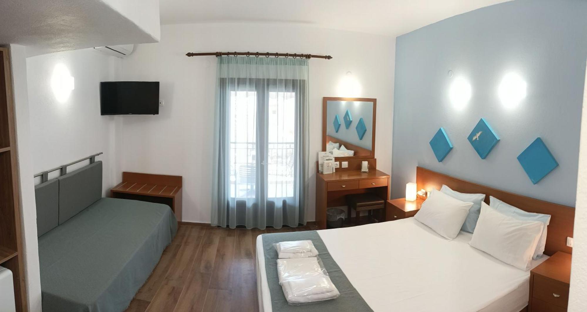 Glaros Blue Otel Neos Marmaras Dış mekan fotoğraf