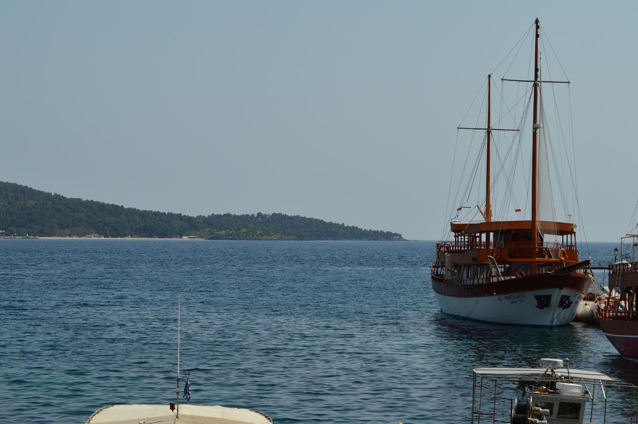 Glaros Blue Otel Neos Marmaras Dış mekan fotoğraf